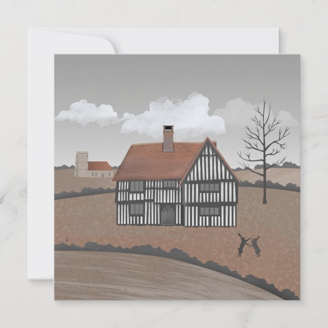 Hare House-kort (Framsida)