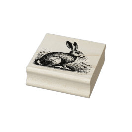 Hare Illustration Stämpel