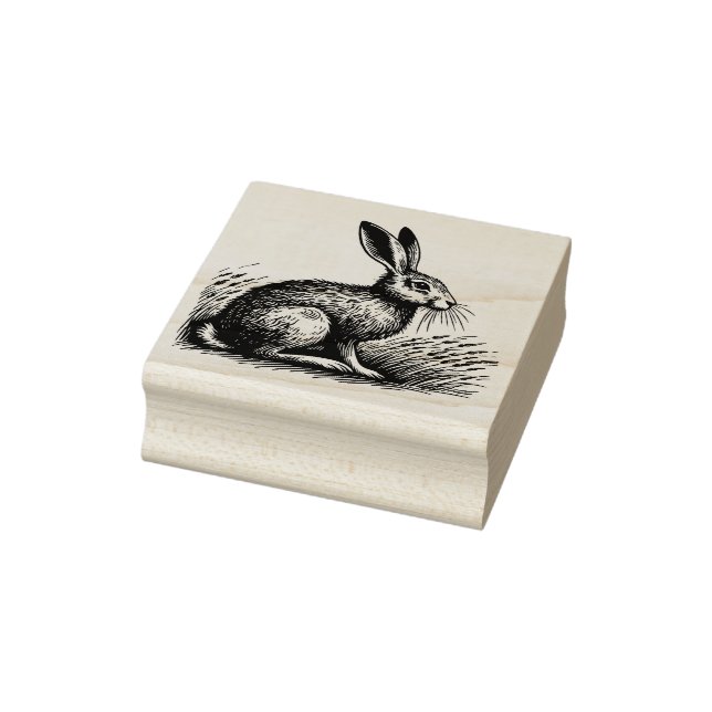 Hare Illustration Stämpel (Stämpel)
