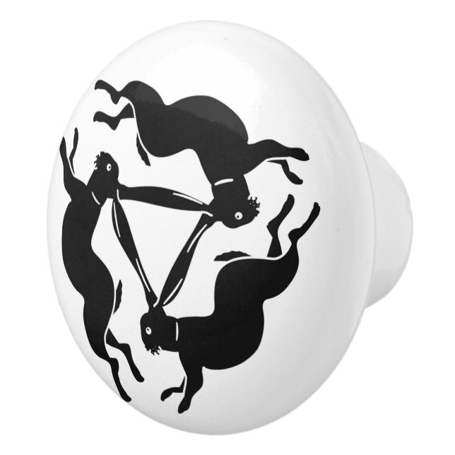 Hare/kanin Knopp (Höger)