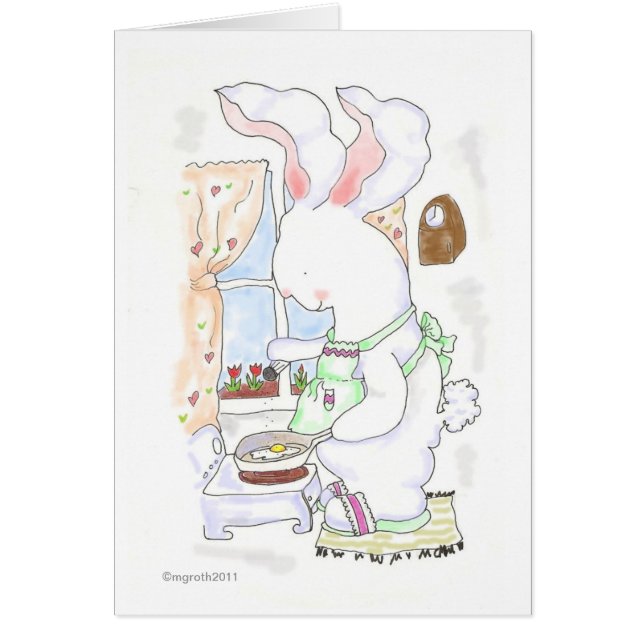 Hare-kock-frys-ägg OBS Kort (Framsidan)