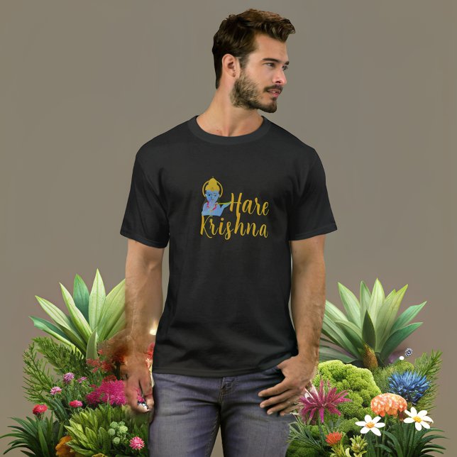 Hare Krishna Black T-shirt (Skapare uppladdad)