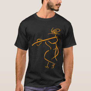 Hare Krishna Flute Krishna T Shirt