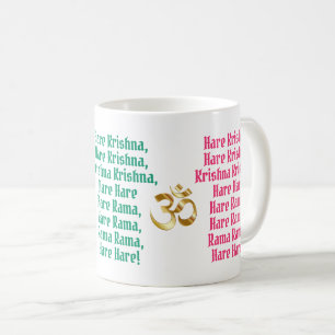 Hare Krishna Mantra Mugg - Devotional Prayer