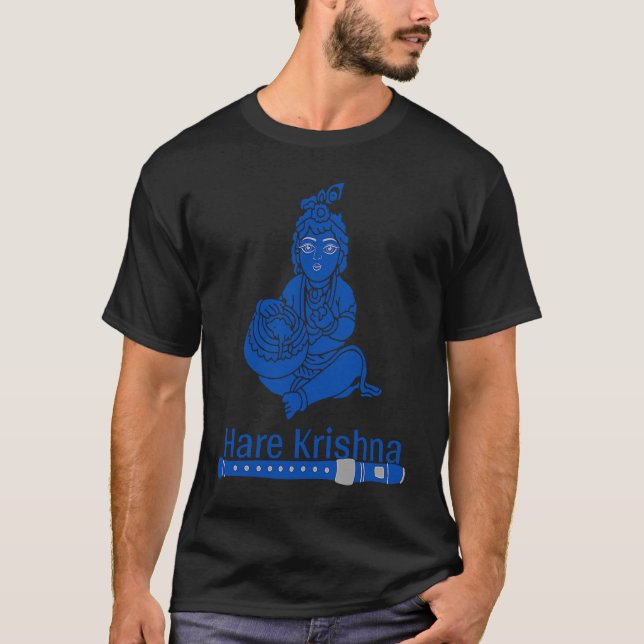 Hare Krishna T Shirt (Framsida)