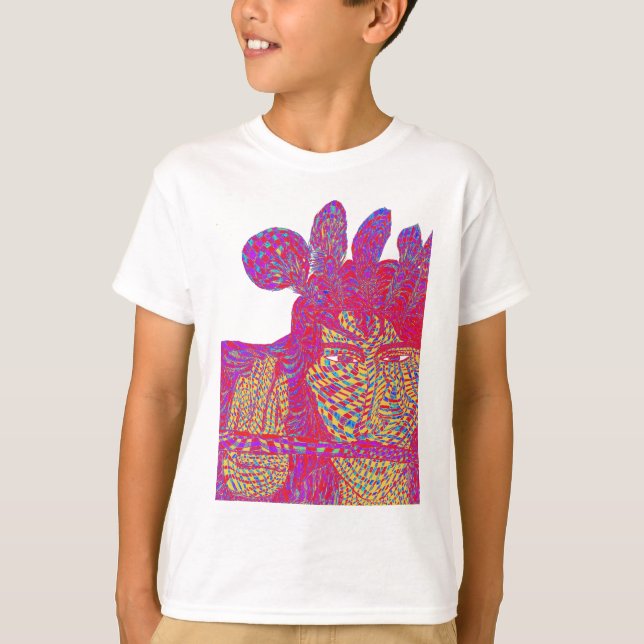 Hare Krishna. T-shirt (Framsida)