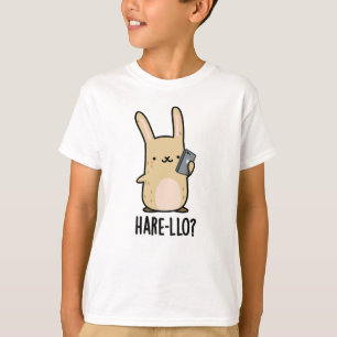 Hare-llo Där Funny Hare Rabbit Pun T Shirt