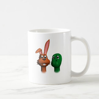 Hare och Tortoise01 Kaffemugg