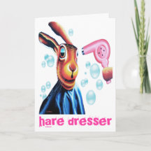 Hare på hårborttagarna.