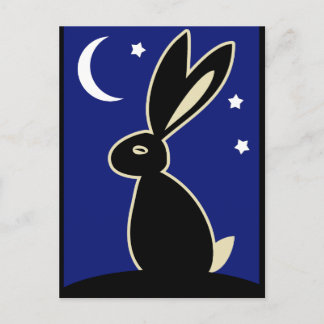 Hare på Twilight Vykort