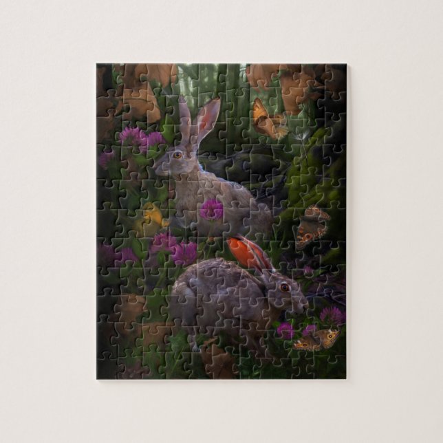 Hare Puzzle Pussel (Vertikal)