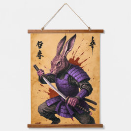 Hare Samurai - Rabbit Warrior - Japanska Bläck
