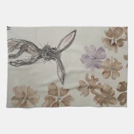 Hare Tea Towel Kökshandduk