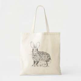 Hare Tote Bag Tygkasse