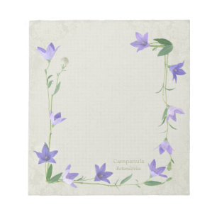 Harebell-blomsterland CC0339 Anpassade Anteckningsblock