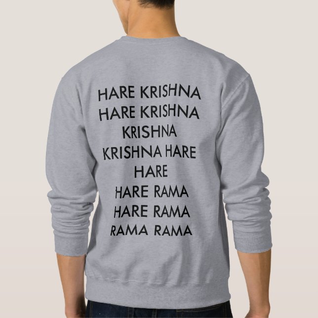HareKrishna tröja Långärmad Tröja (Baksida)
