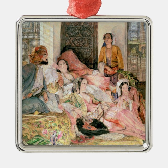 Harem, 1850 julgransprydnad metall (Framsidan)