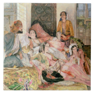 Harem, 1850 kakelplatta