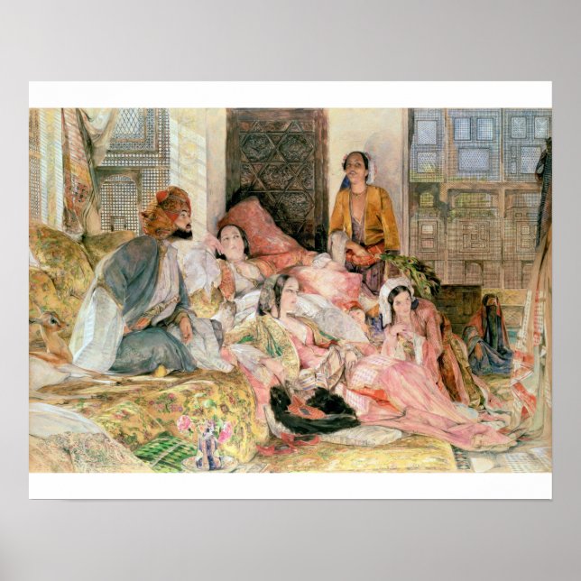 Harem, 1850 poster (Framsidan)