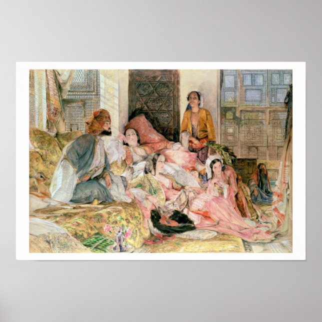 Harem, 1850 poster (Framsidan)