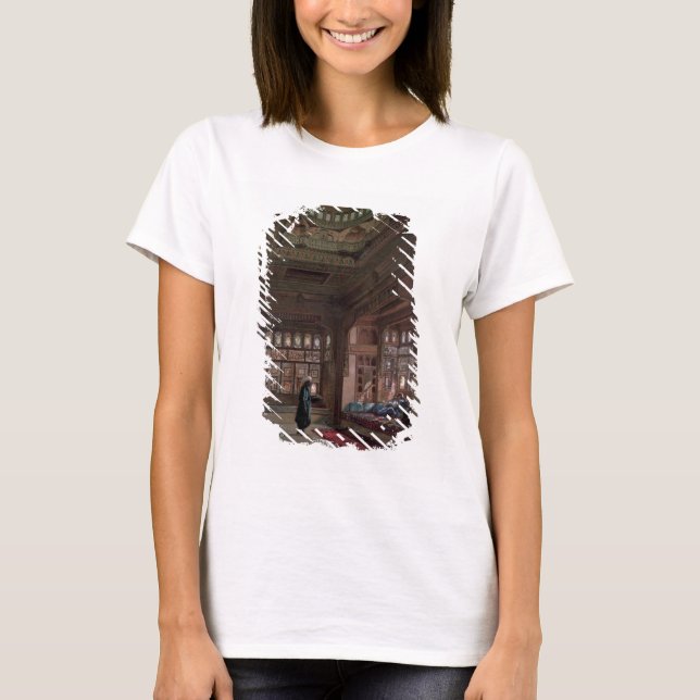 Harem of Sheikh Sadat, Kairo, 1870 T-shirt (Framsida)