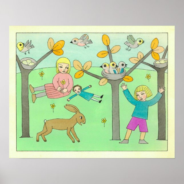 Haren som dog tills han sprängde läppen poster (Framsidan)