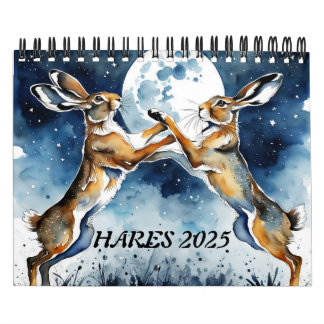 HARES 2025 CALENDAR KALENDER