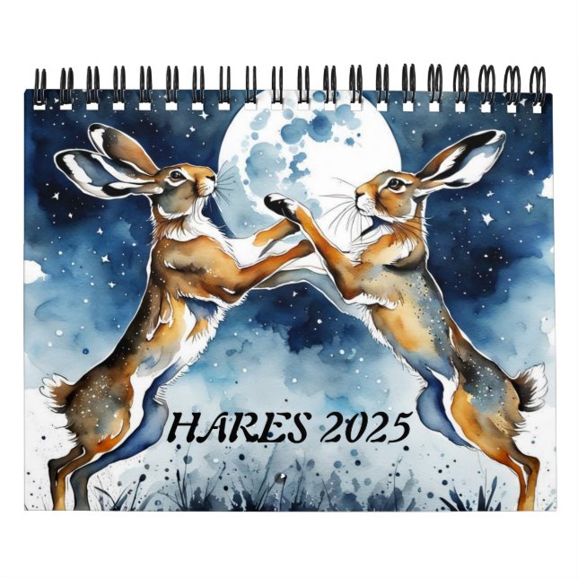 HARES 2025 CALENDAR KALENDER (Omslag)