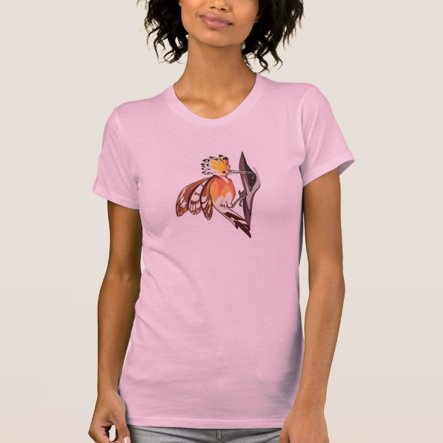 härfågel t-shirt (Framsida)