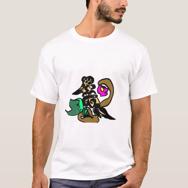 Härfågelglädje T Shirt (Framsida)