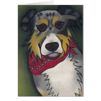 Harfår?  vid Robyn Feeley Hälsningskort