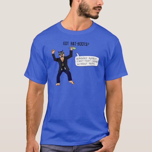 HarFladdermöss-Kängor? Tee Shirt (Framsida)
