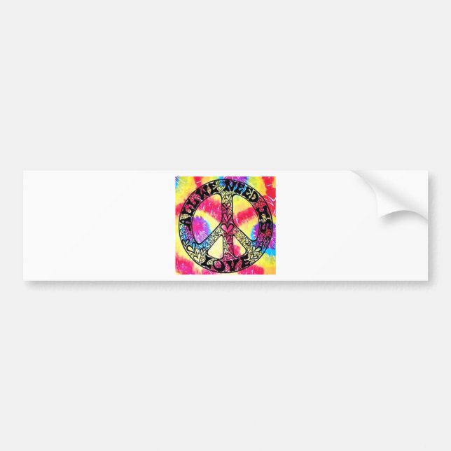 Harfred?  Allt som du behöver, är kärlek Bildekal (Framsidan)