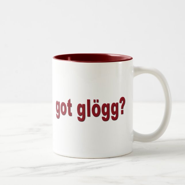 harglogg? Rolig skandinav Två-Tonad Mugg (Höger)