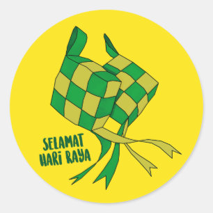 Hari Raya Runt Klistermärke