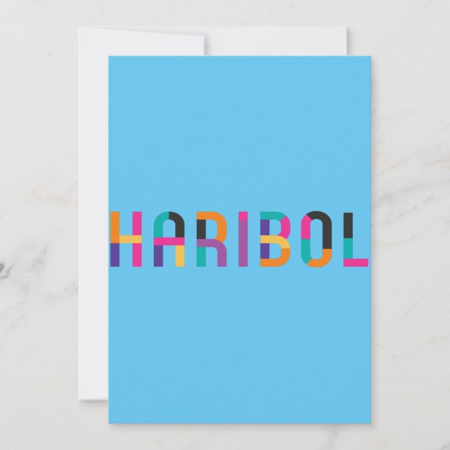  Haribol Nitai Gaur            Inbjudningar (Framsida)