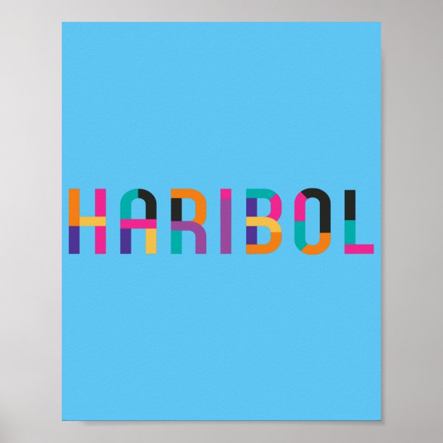 Haribol Nitai Gaur Poster (Framsidan)