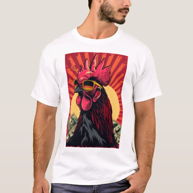 Harica Poor Tupp 2D Illustration T-shirt (Framsida)