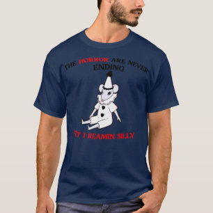 Härifrån slutar aldrig handledsmatta muskler t shirt