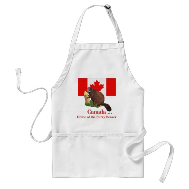 Hårig Beaver Förkläde (Framsidan)