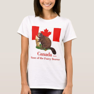 Hårig Beaver Tee Shirt