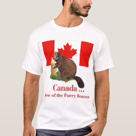 Hårig Beaver Tee Shirt