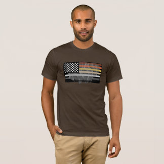 Hårig björnflagga tee shirt