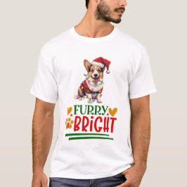 Hårig & Bright Cardigan Welsh Corgi T Shirt