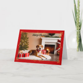 Hårig Buddy-julkort Kort