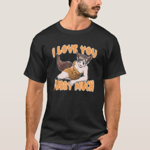 Hårig Fandom Fox Cosplay T Shirt