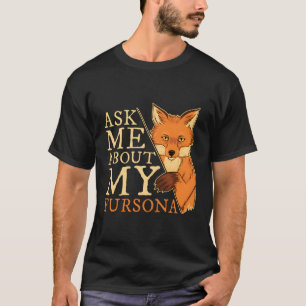 Hårig Fandom Hårig Fursona Furdress T Shirt
