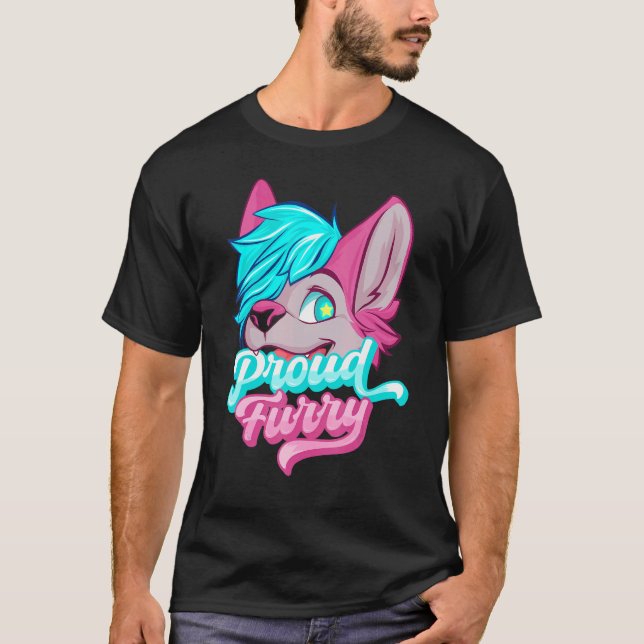 Hårig från Cosplay Animal Hårig Hårig P T Shirt (Framsida)