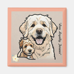 "Hårig Friends Forever" Magnet