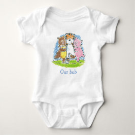 Hårig Friends Trio Onsie T Shirt